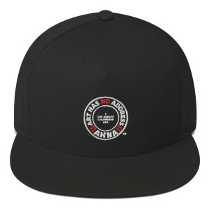 AHNA Round Stamp Flat Bill Cap