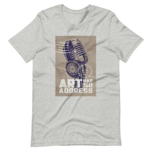 AHNA Microphone Stamp Unisex T-Shirt