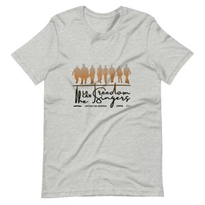 AHNA Commemorative Freedom Singers Unisex T-Shirt (Heather Grey)