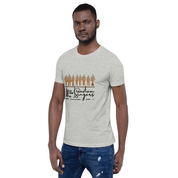 AHNA Commemorative Freedom Singers Unisex T-Shirt (Heather Grey)
