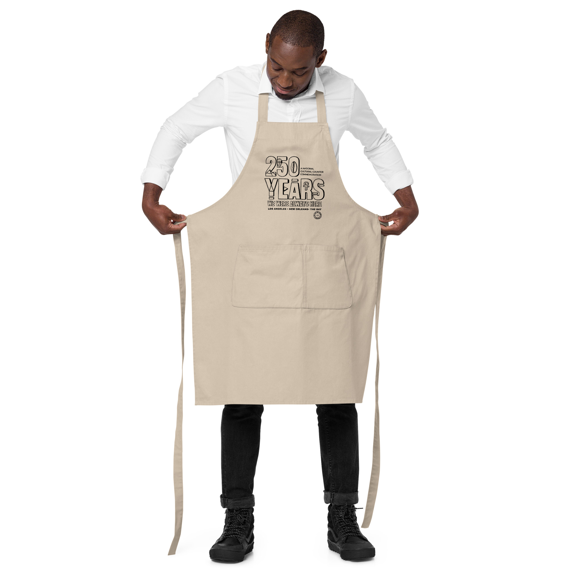 Organic cotton apron